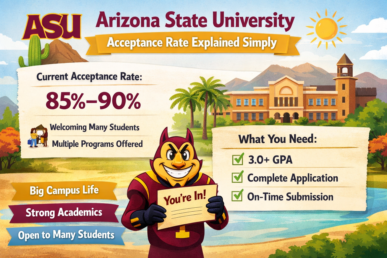 Arizona State University Acceptance Rate